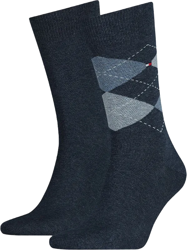 Check Mens Sock 2-pack