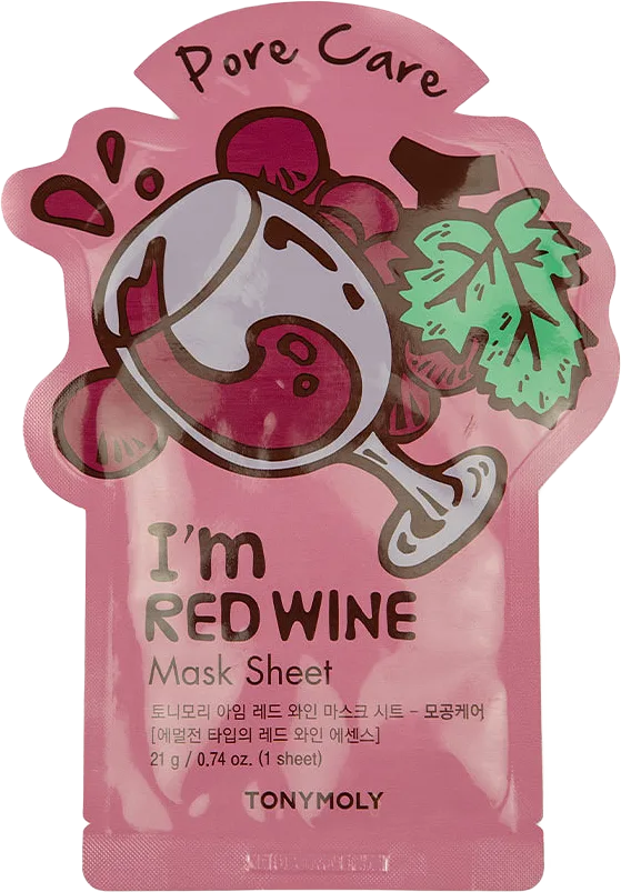 I Am Red Wine Mask Sheet