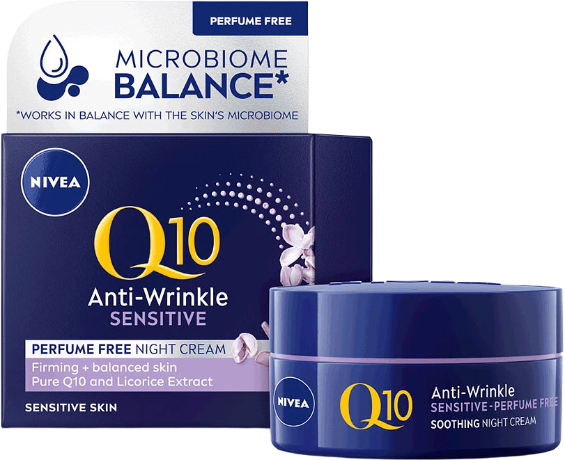 Nattkräm Q10 Sensitive Perfume Free Night Cream