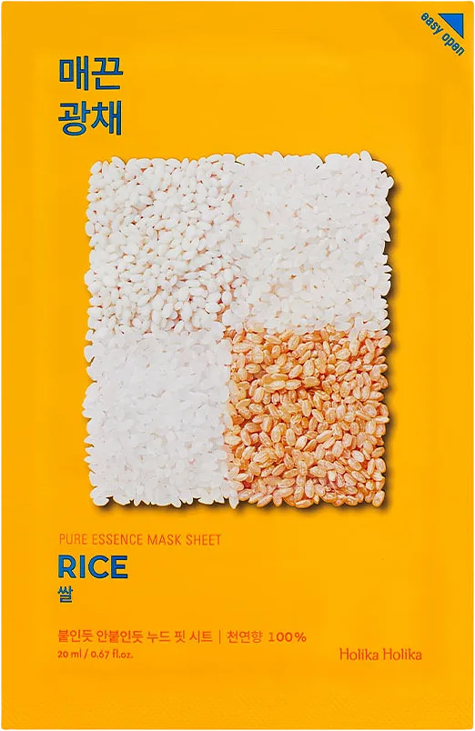 Pure Essence Mask Sheet - Rice