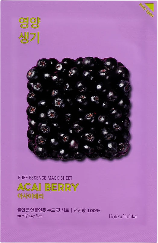 Pure Essence Mask Sheet - Acai Berry