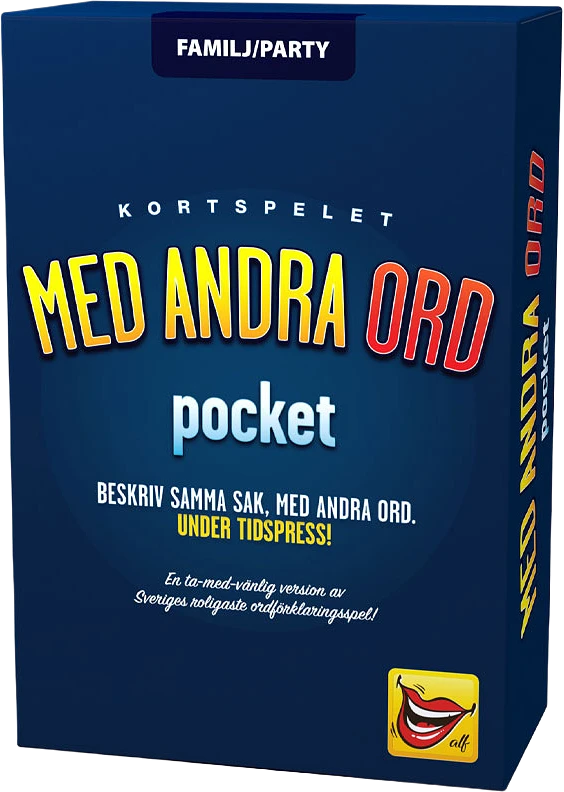 Kortspel Pocket, Med andra ord