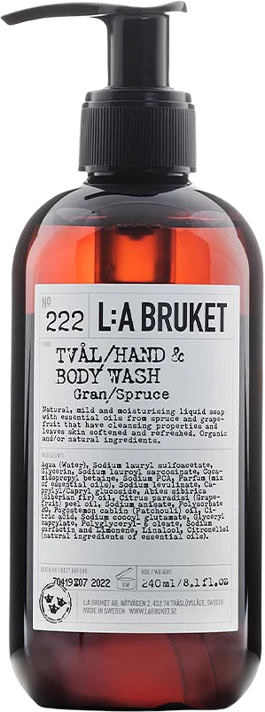 222 Spruce Hand & Body Wash