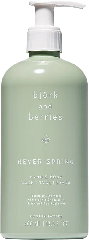 Never Spring Hand & Body Wash, 400 ml