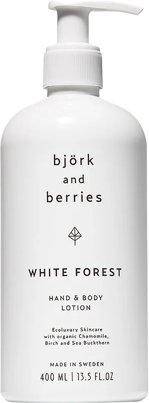 White Forest Hand & Body Lotion, 400 ml