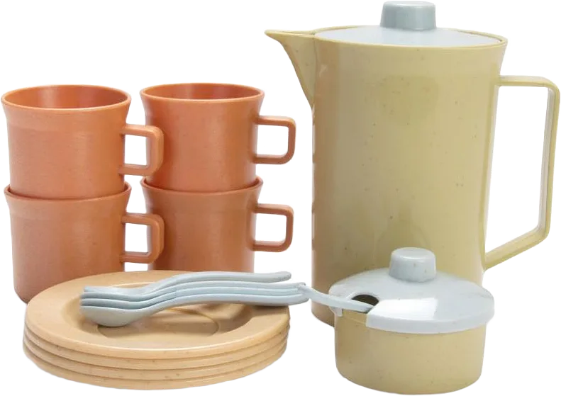 Coffee Set, BIOPlastic 17 delar