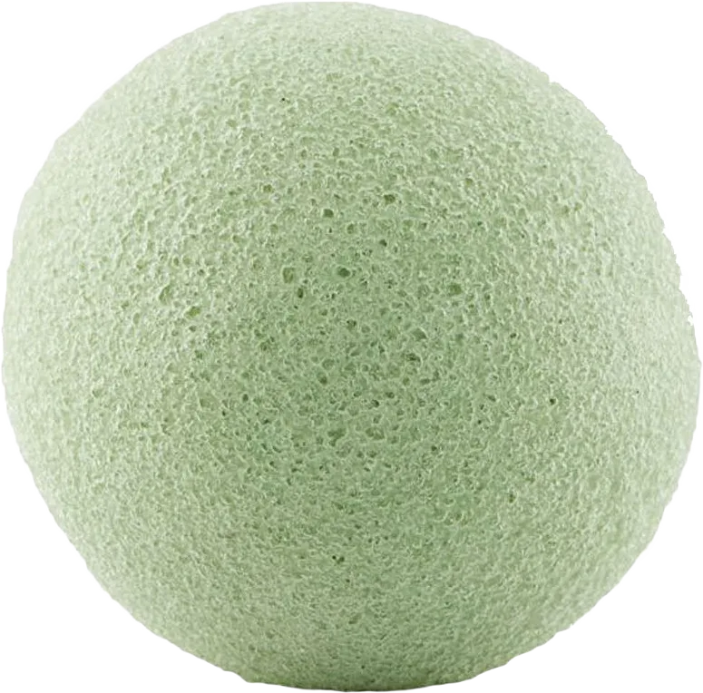 Konjac Sponge, Grön