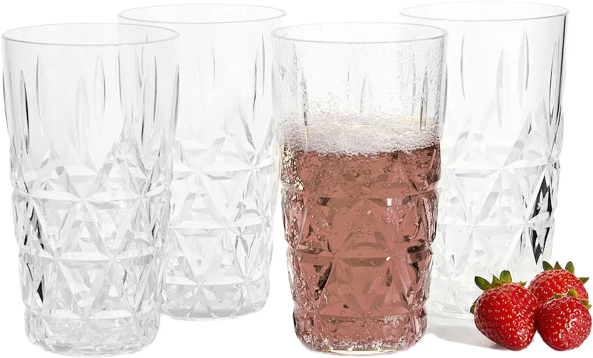 Picknickglas, 40 cl, 4-pack