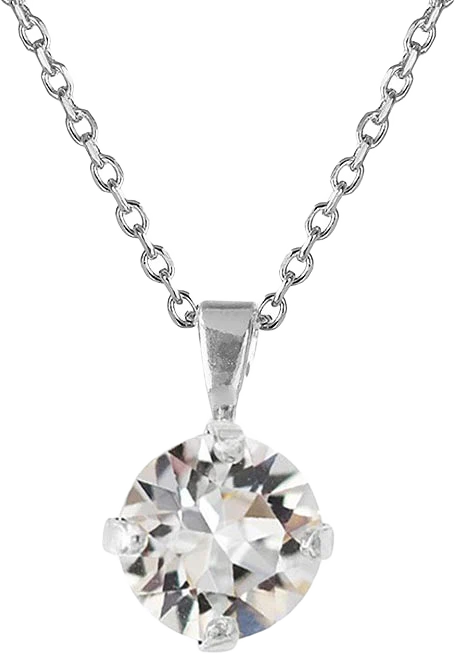 Classic Petite Necklace Crystal