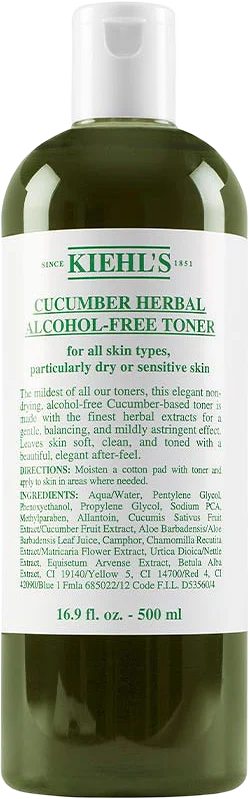 Cucumber Herbal Alcohol-Free Toner Facial Toner