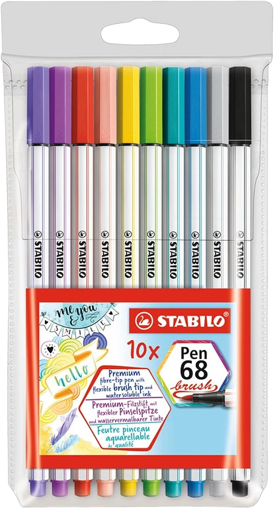 STABILO PenBrush 68 10/FP