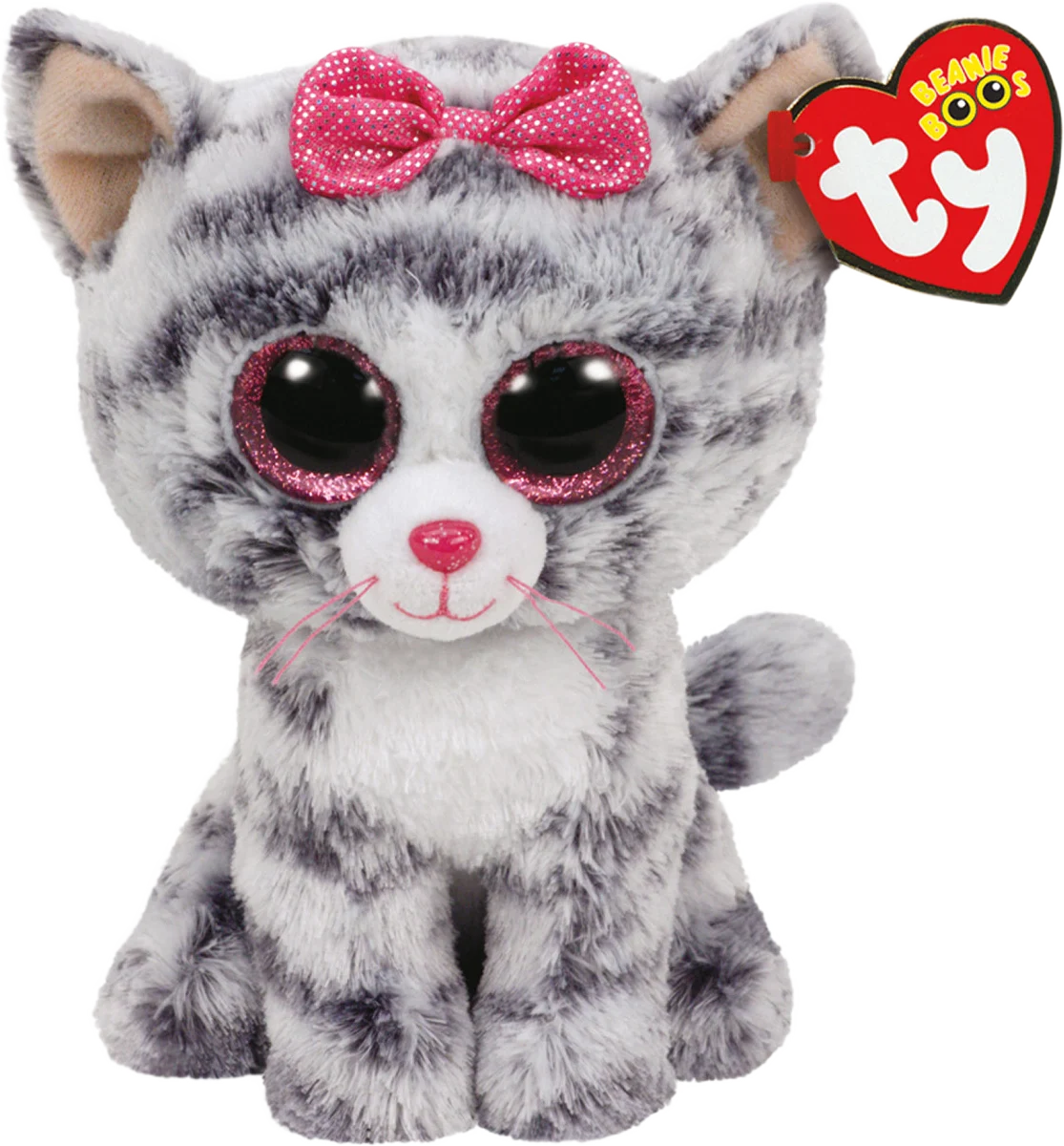 Beanie Boos regular KIKI - grey cat