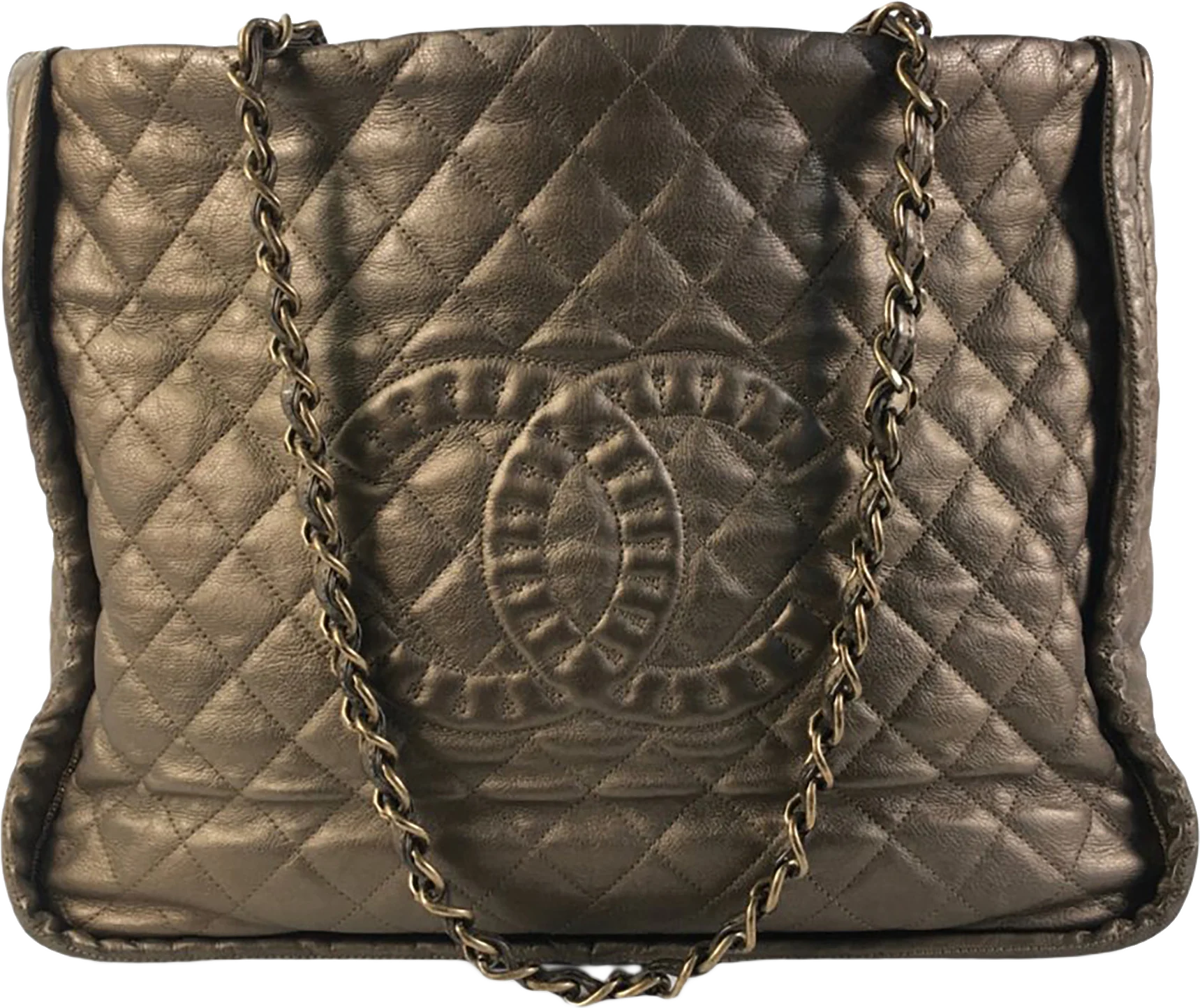 Chanel Cc Quilted Calfskin Istanbul Tote