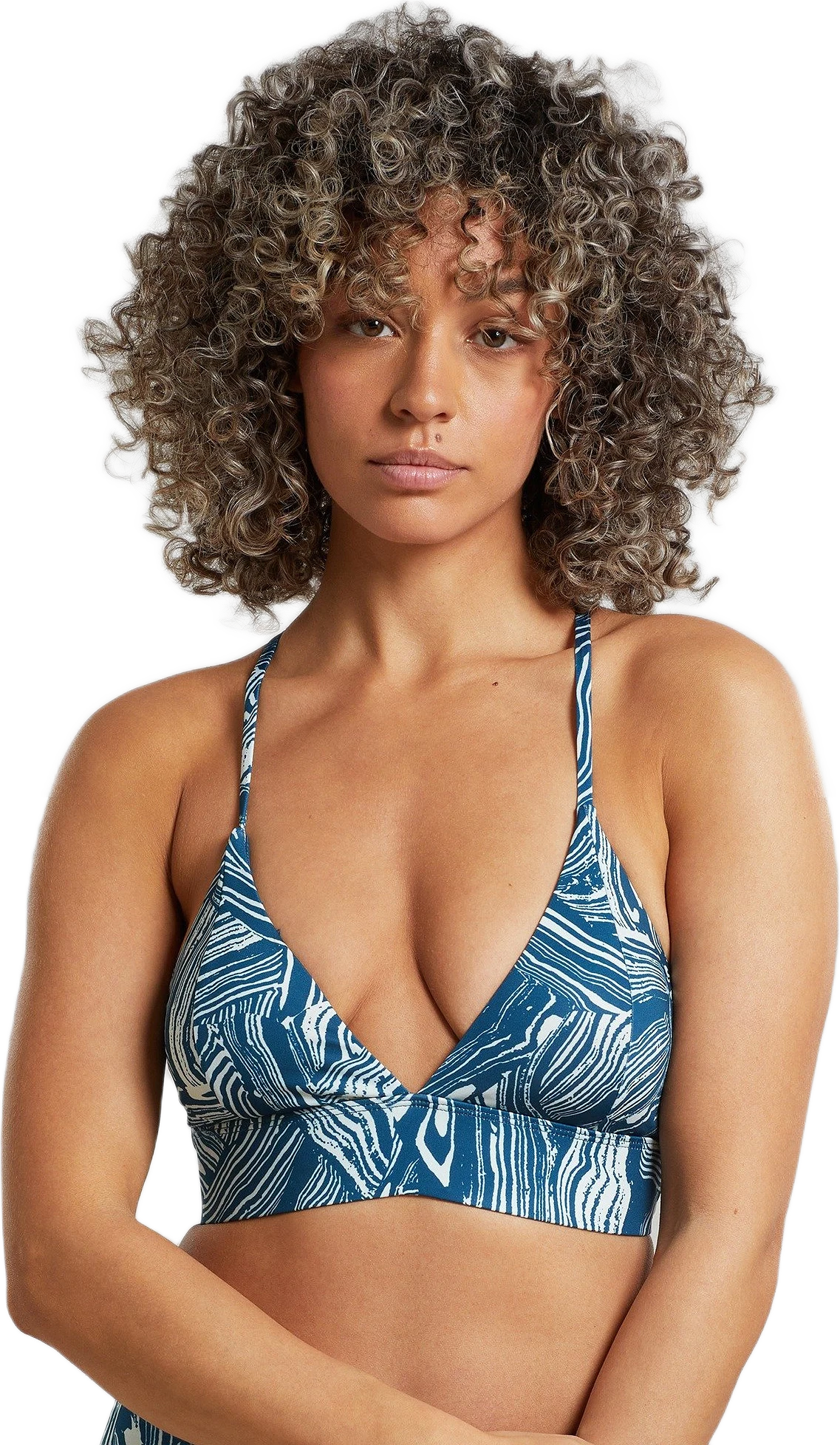 Bikini Top Alva Clay Swirl Blue