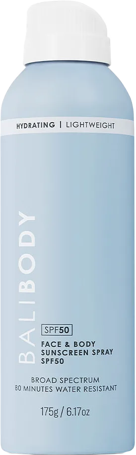 Face And Body Sunscreen Spray 50+