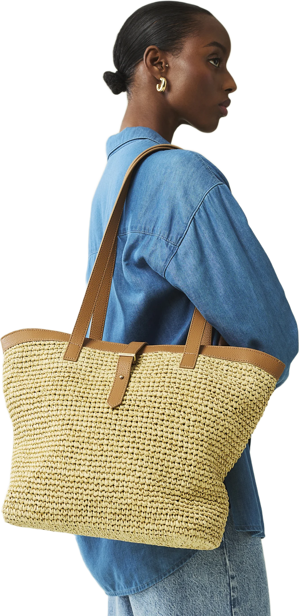 Newton Paper Straw Bag