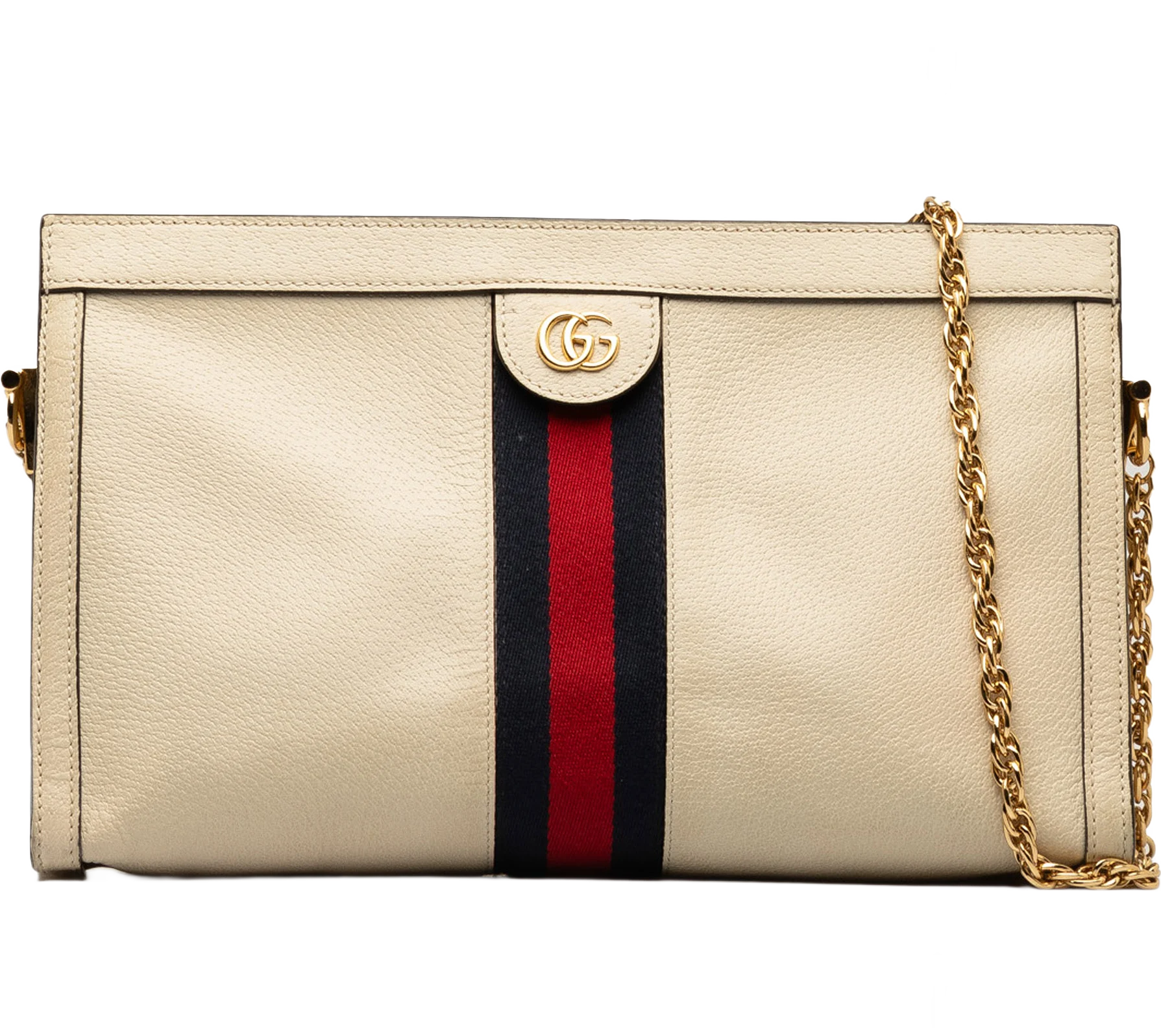 Gucci Leather Ophidia Chain Crossbody