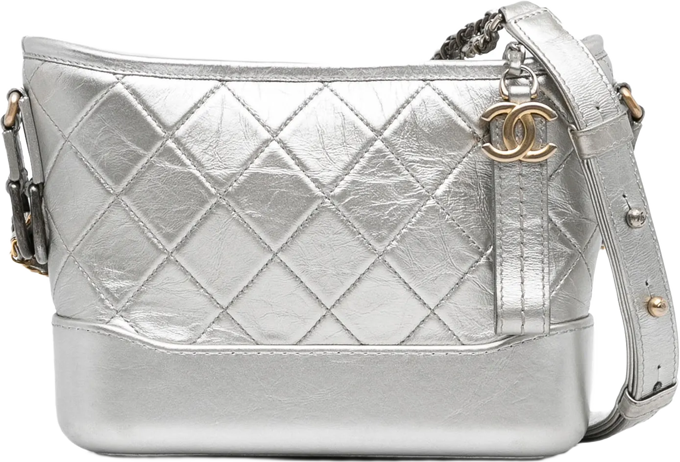 Chanel Small Metallic Gabrielle Crossbody Bag