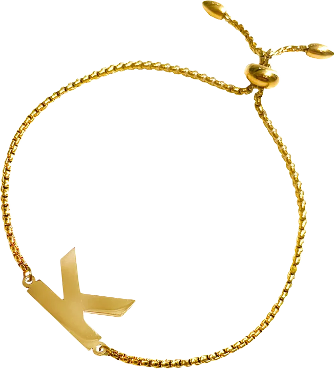 New Identity Bracelet D Gold