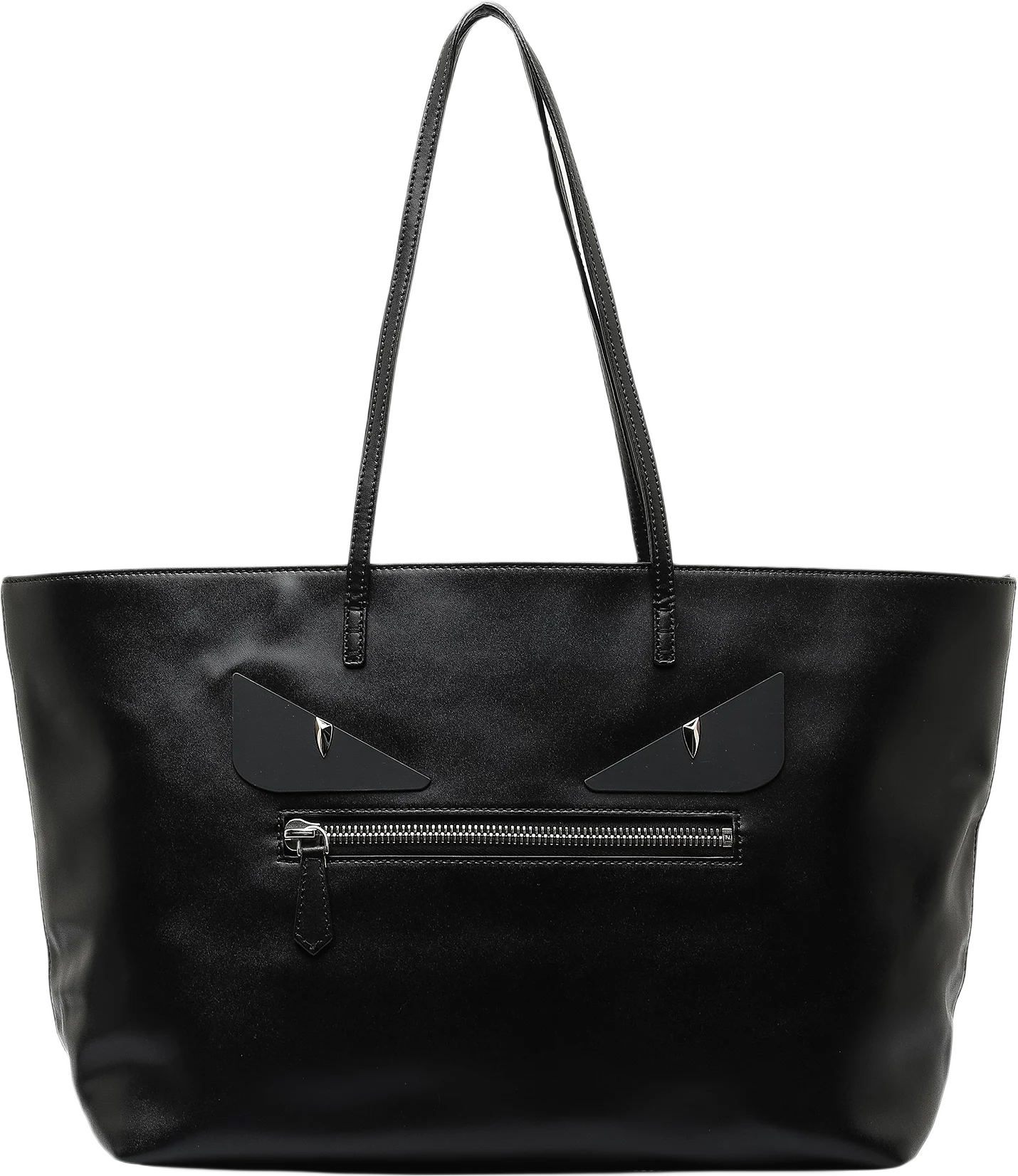 Fendi Leather Monster Roll Tote