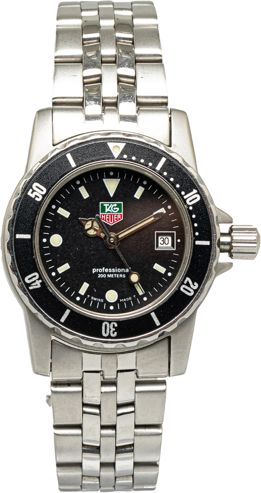 Tag Heuer Quartz Stainless Steel Professional Watch