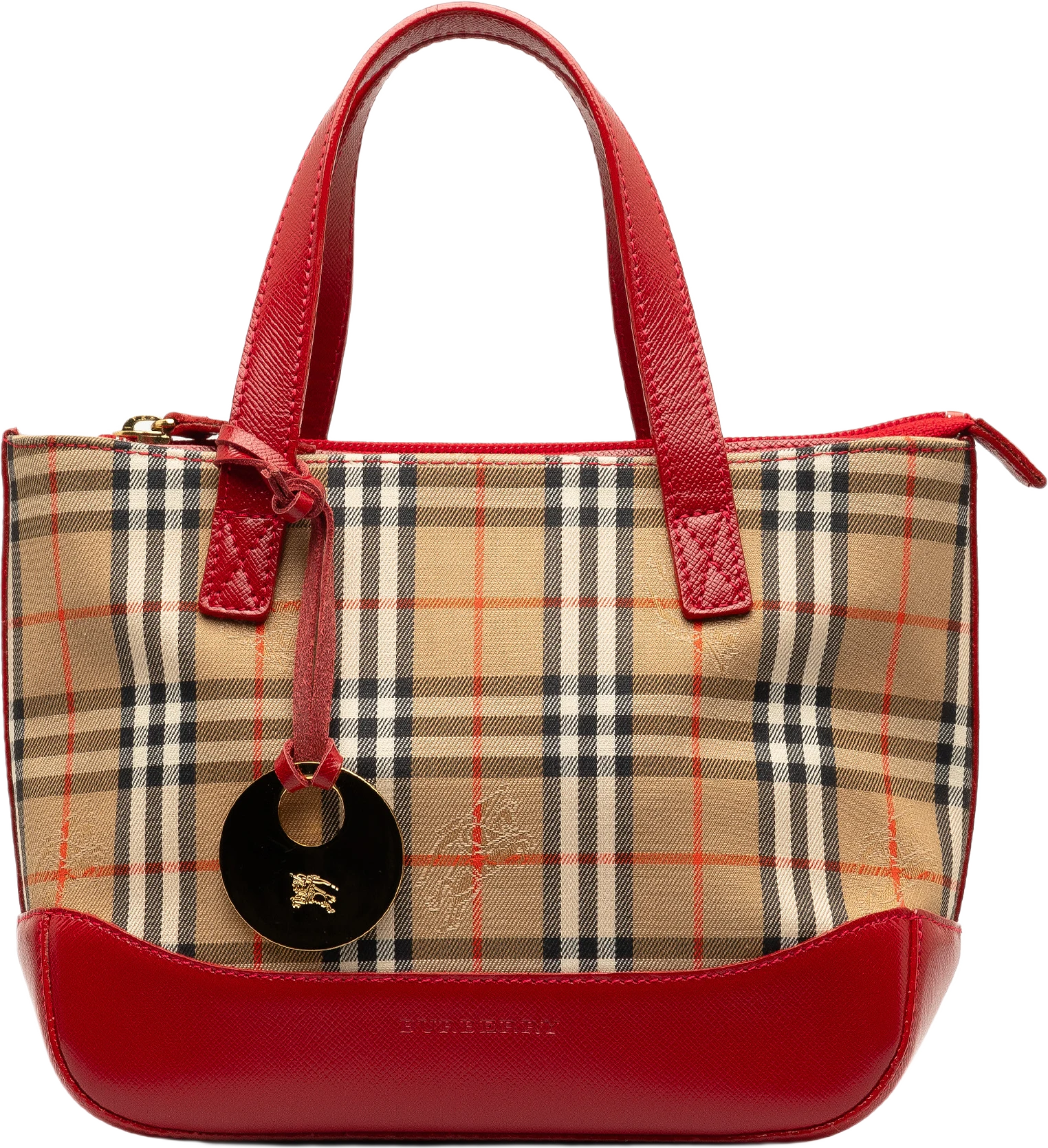 Burberry Haymarket Check Handbag