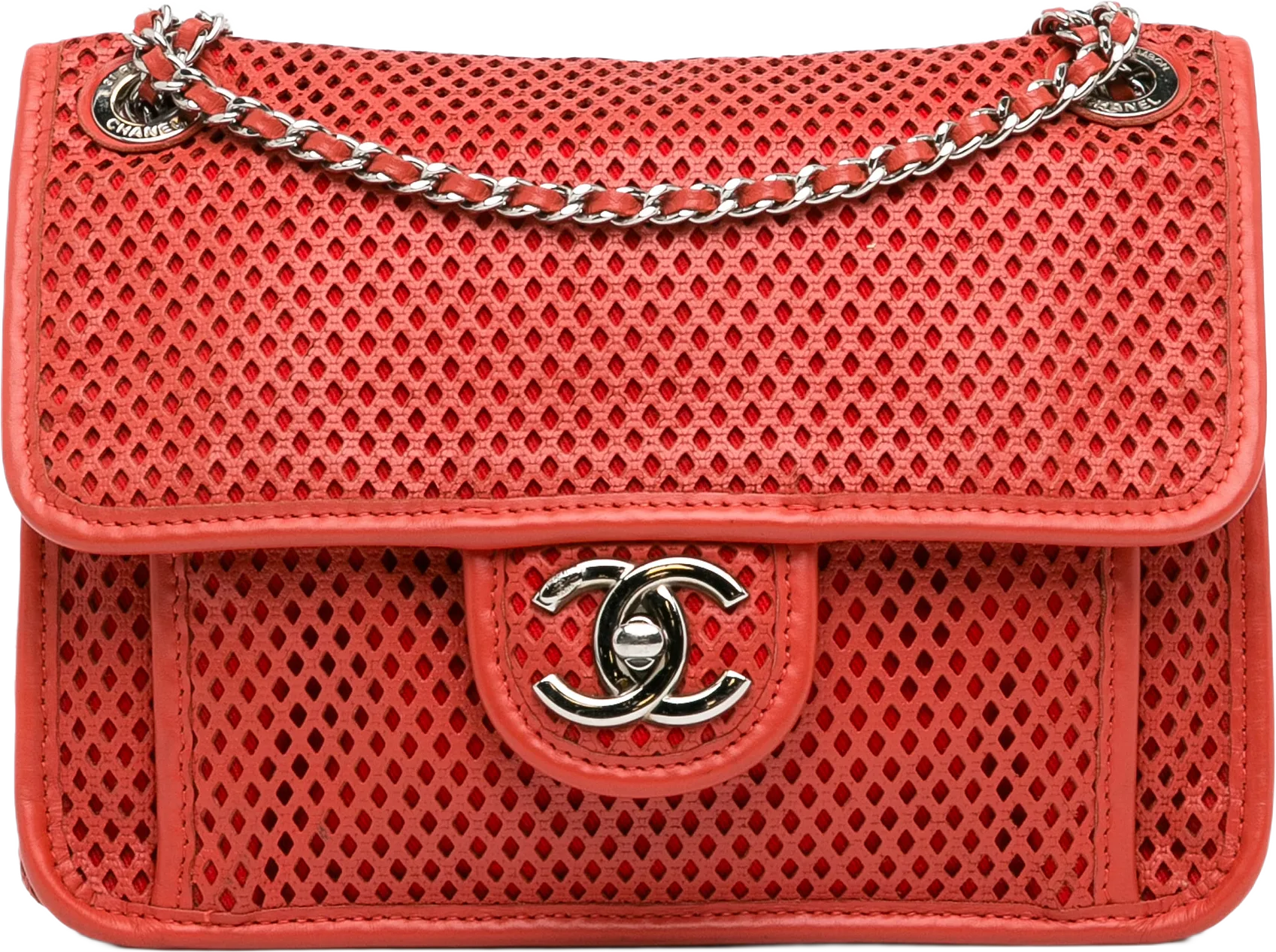 Chanel Small Perforated Calfskin Up In The Air Flap