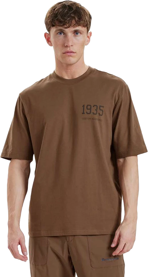 100% Ekologisk Bomull, T-shirt, Brun