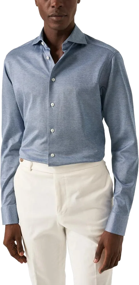 Slim Fit Filo Di Scozia Pikéskjorta