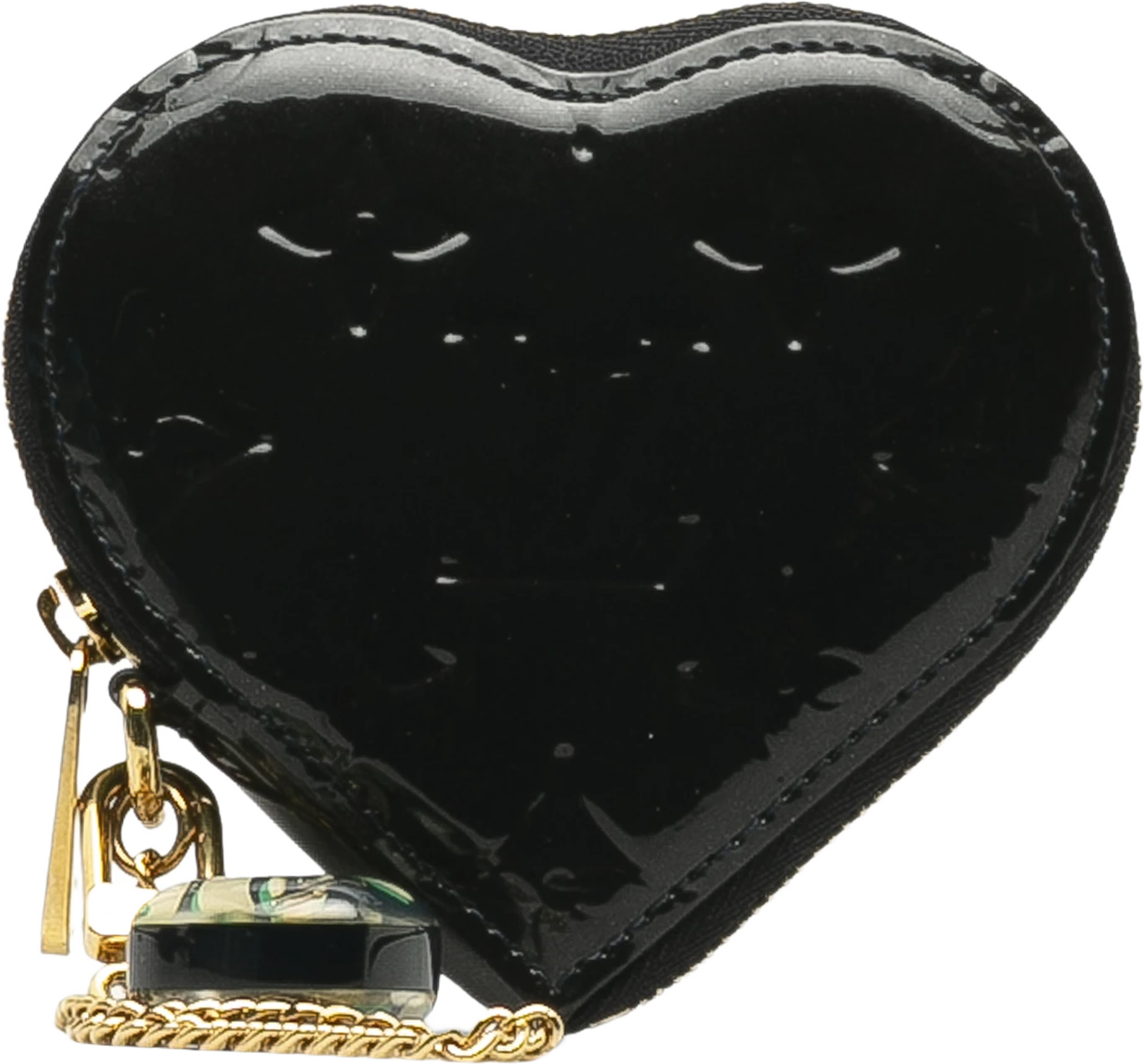 Louis Vuitton Monogram Vernis Heart Coin Purse