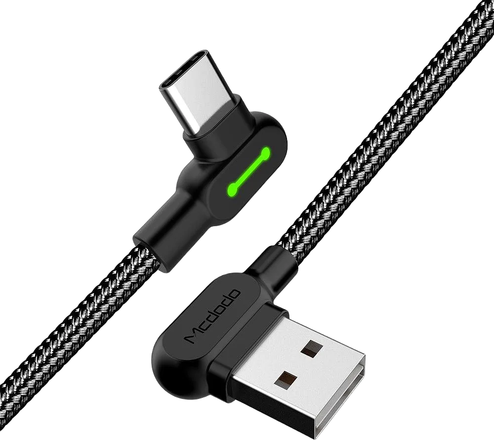 Vinklad Usb C Till Usb A-kabel