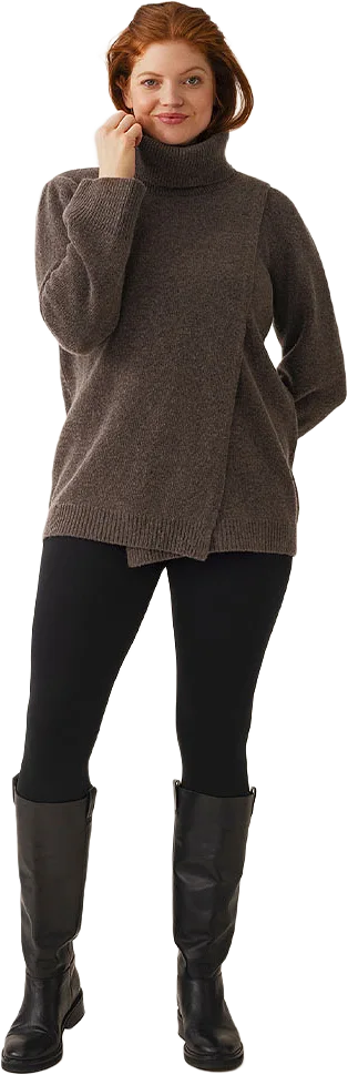 Wool Turtleneck Tunic