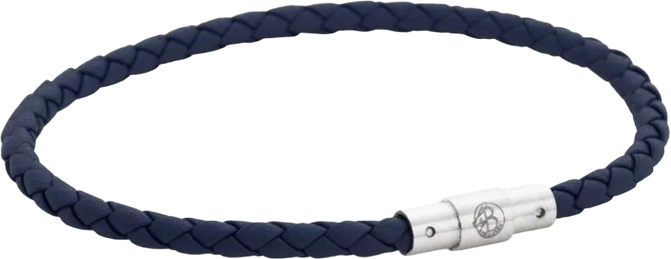 Leandro Leather Bracelet Grey