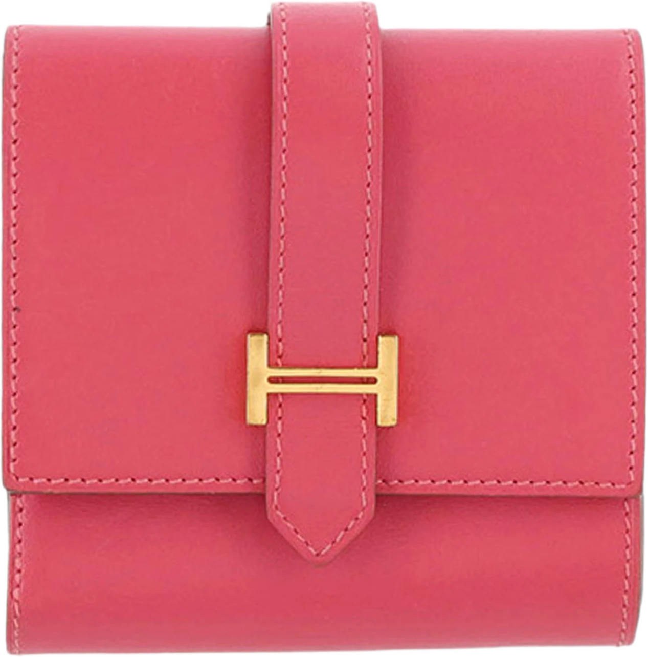 Hermes Tadelakt Bearn Recto Verso Wallet