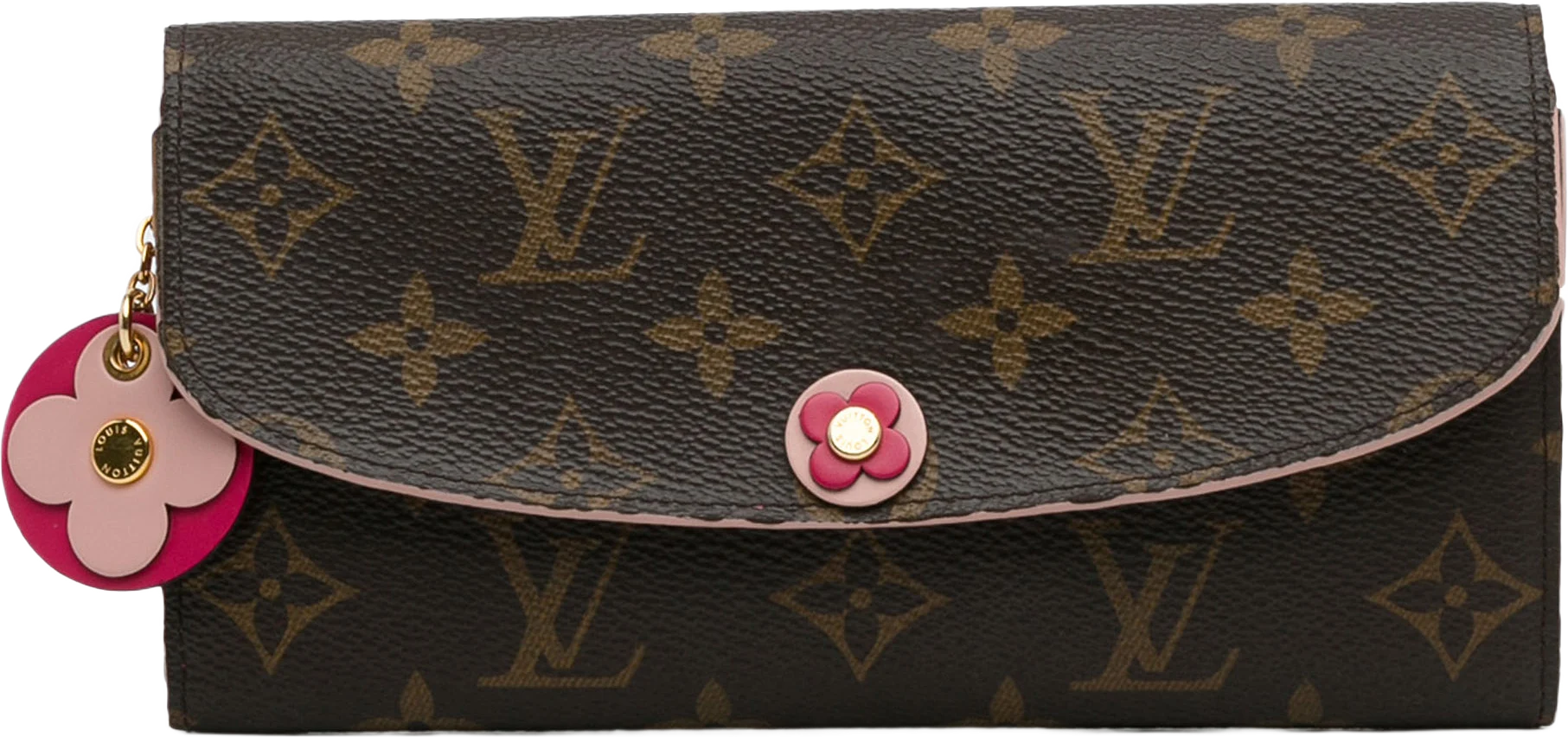 Louis Vuitton Monogram Emilie Bloom Flowers Wallet