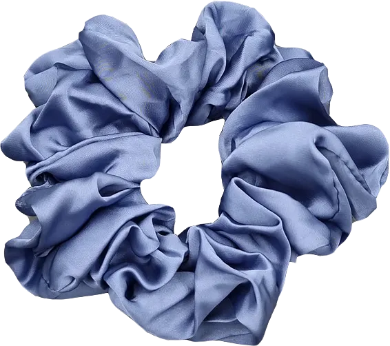 Stor Scrunchie I Sidenimitation