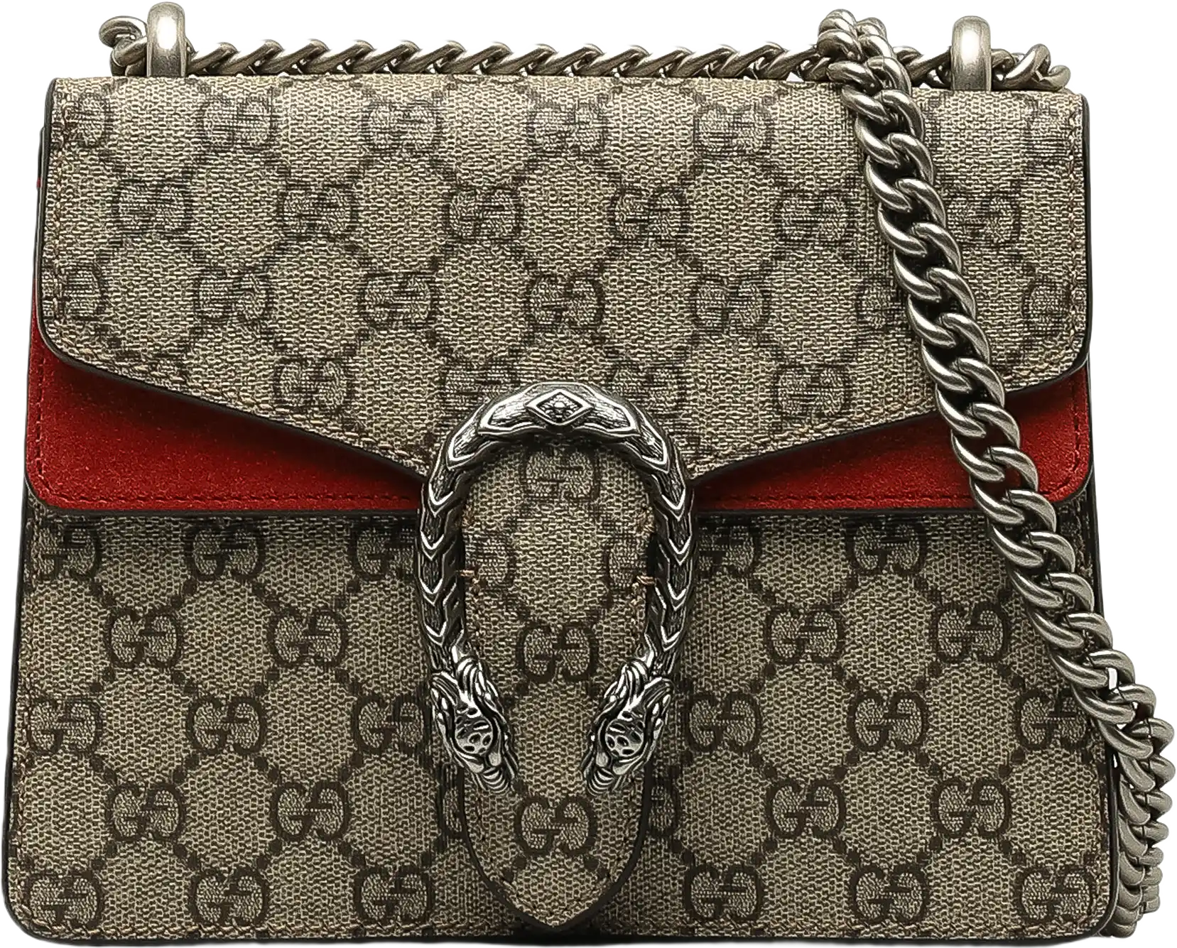 Gucci Mini Gg Supreme Dionysus Crossbody Bag