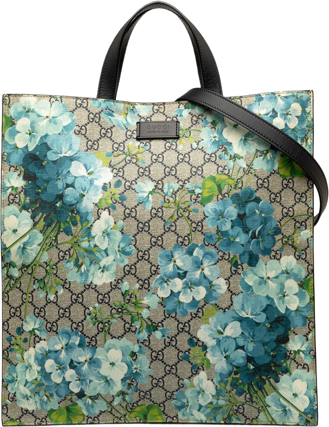 Gucci Gg Supreme Blooms Convertible Soft Tote