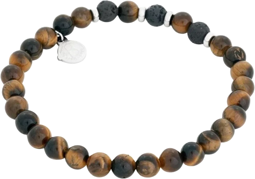 Benji Beaded Bracelet Brown