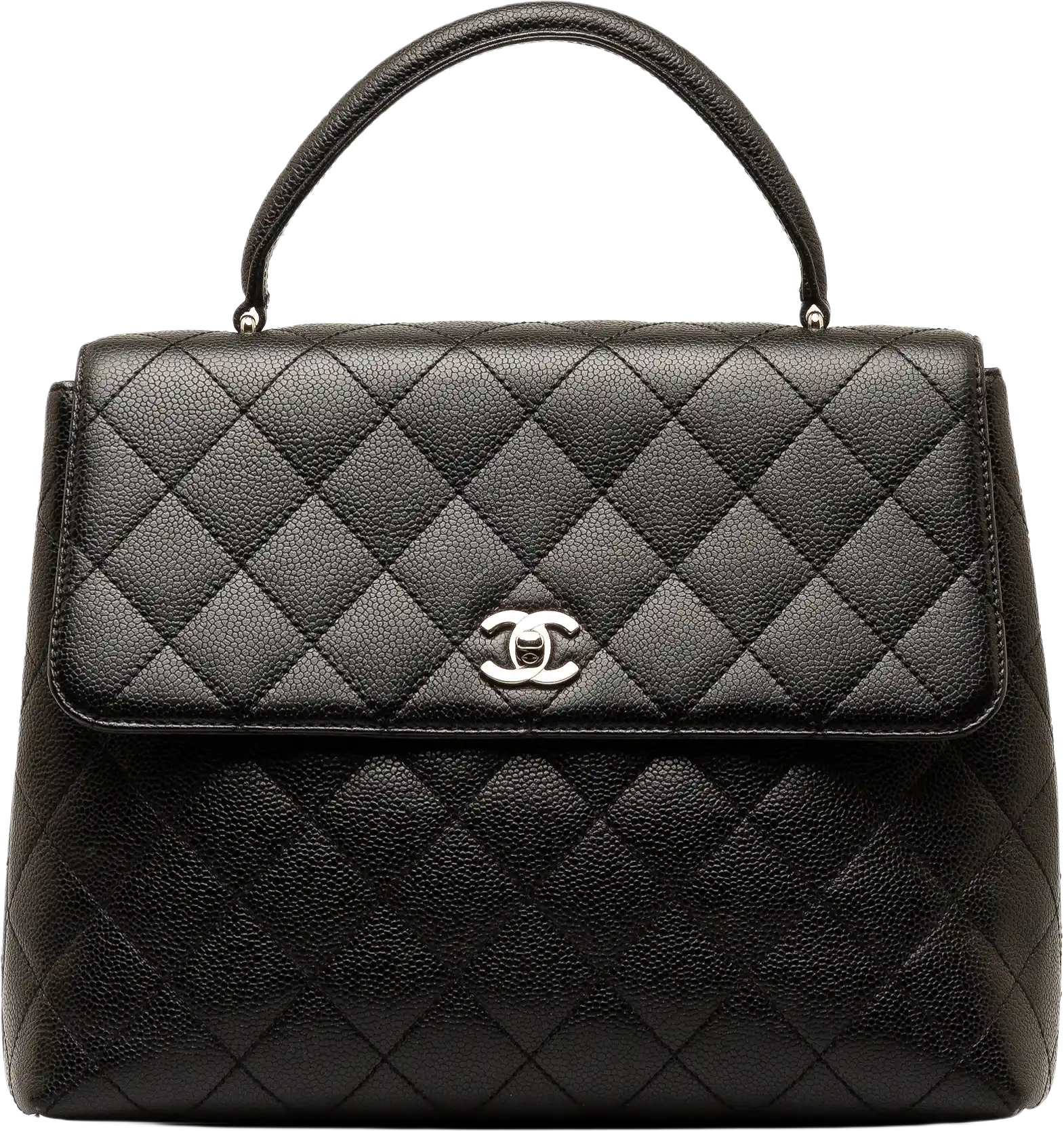 Chanel Caviar Kelly Top Handle Bag