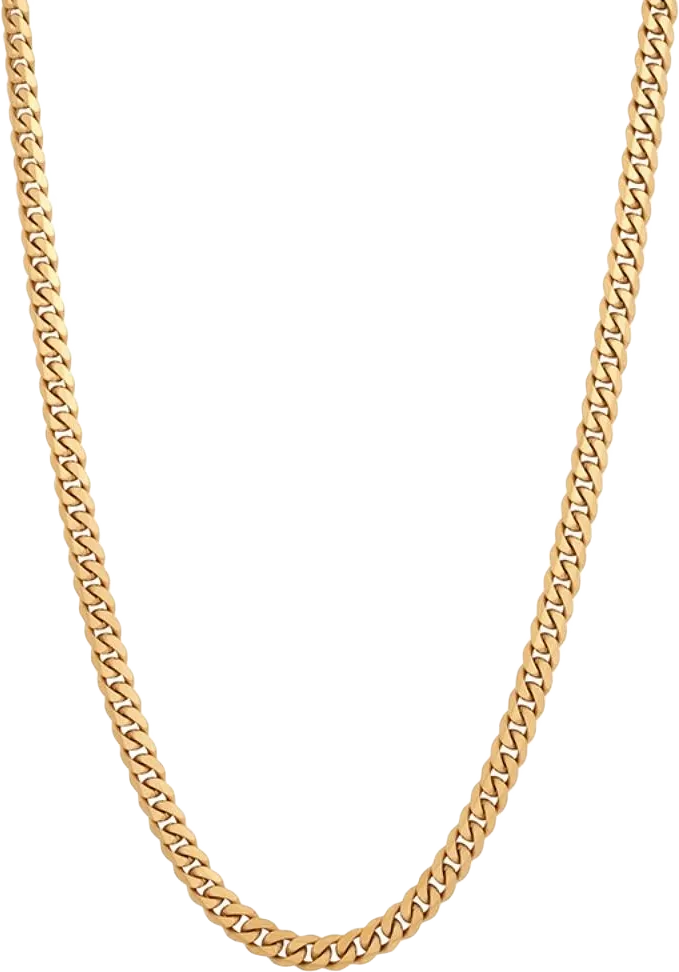 Henric Steel Necklace Gold
