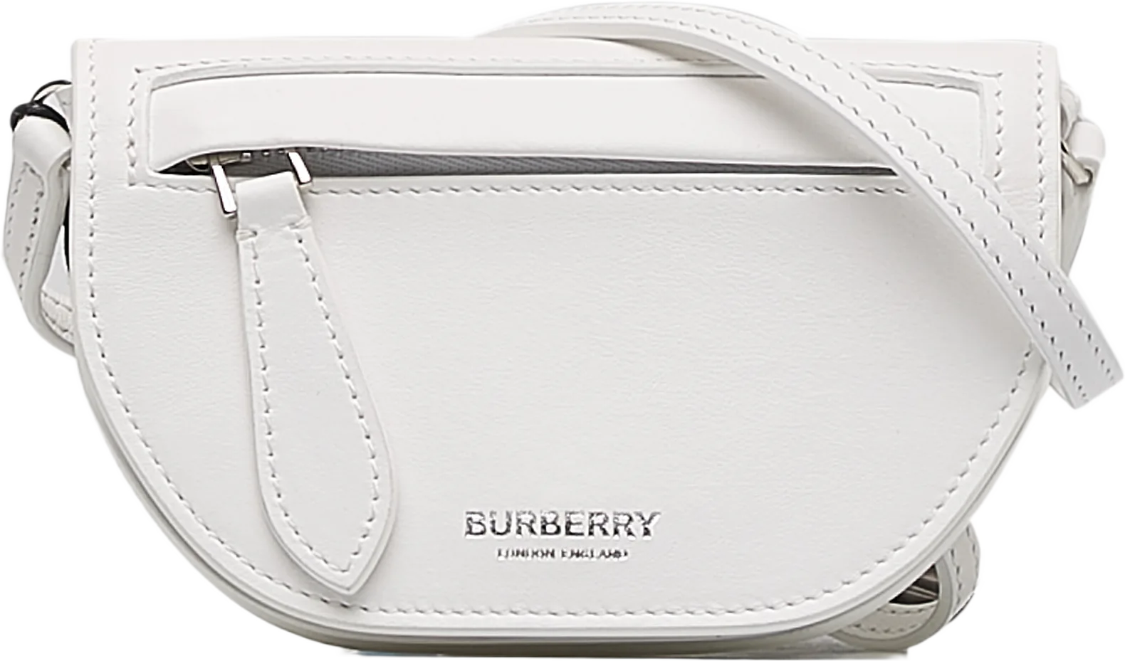 Burberry Mini Leather Olympia Crossbody Bag