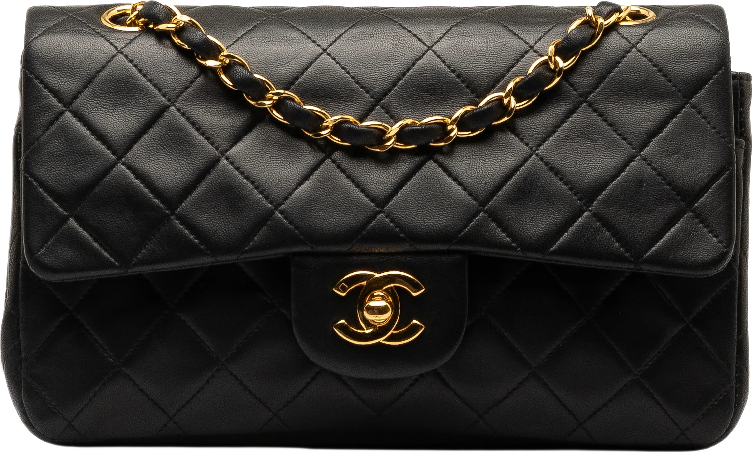 Chanel Small Classic Lambskin Double Flap