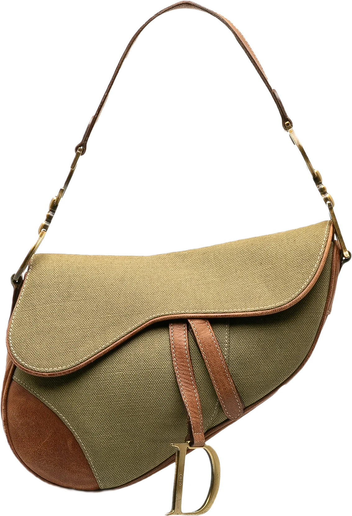 Dior Canvas Saddle