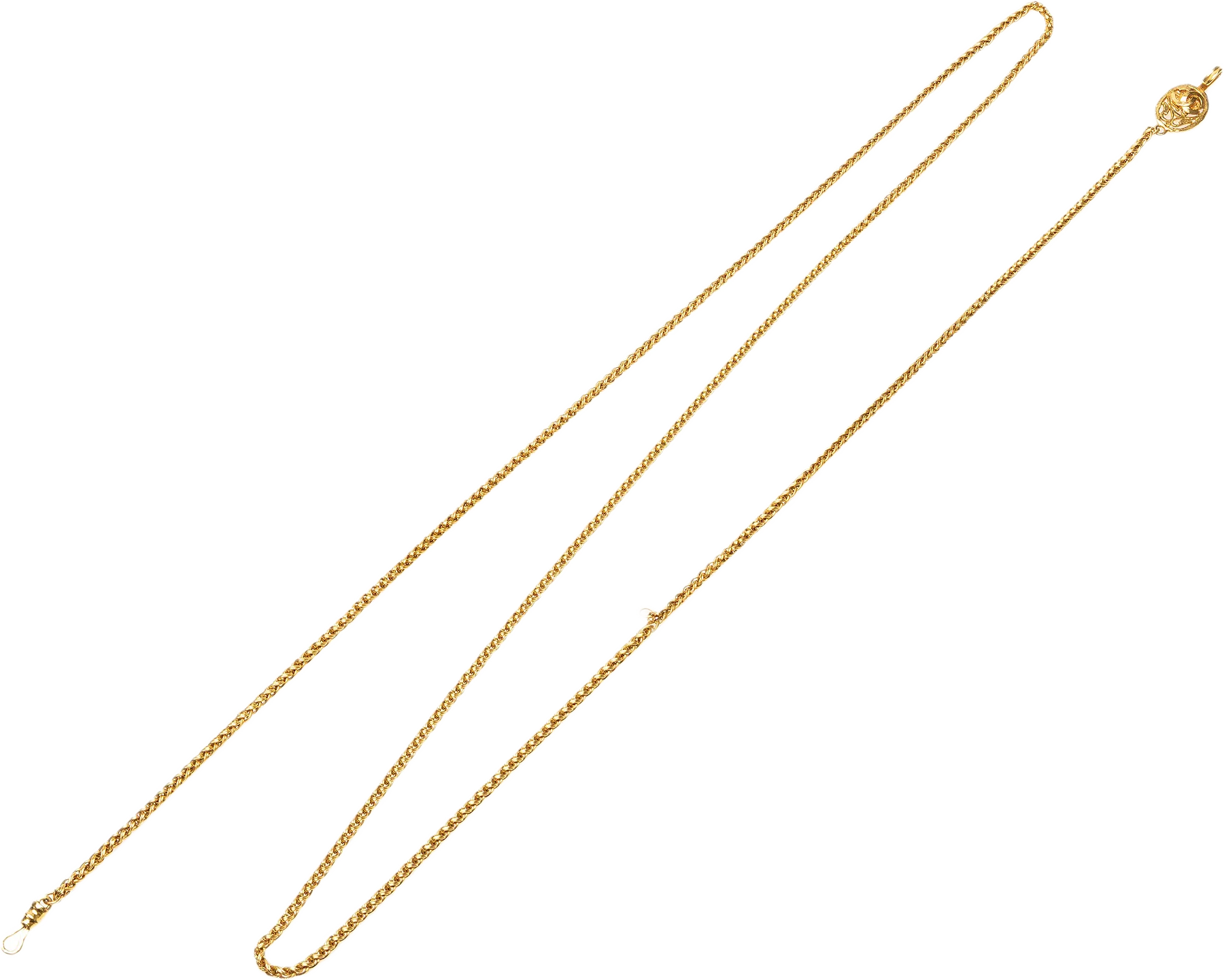 Chanel Cc Medallion Chain-link Belt