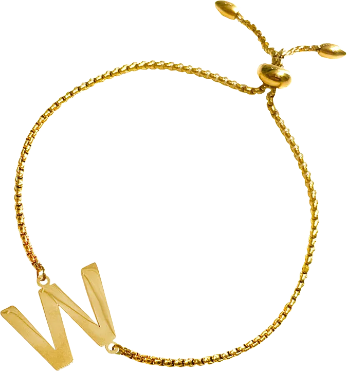 New Identity Bracelet D Gold