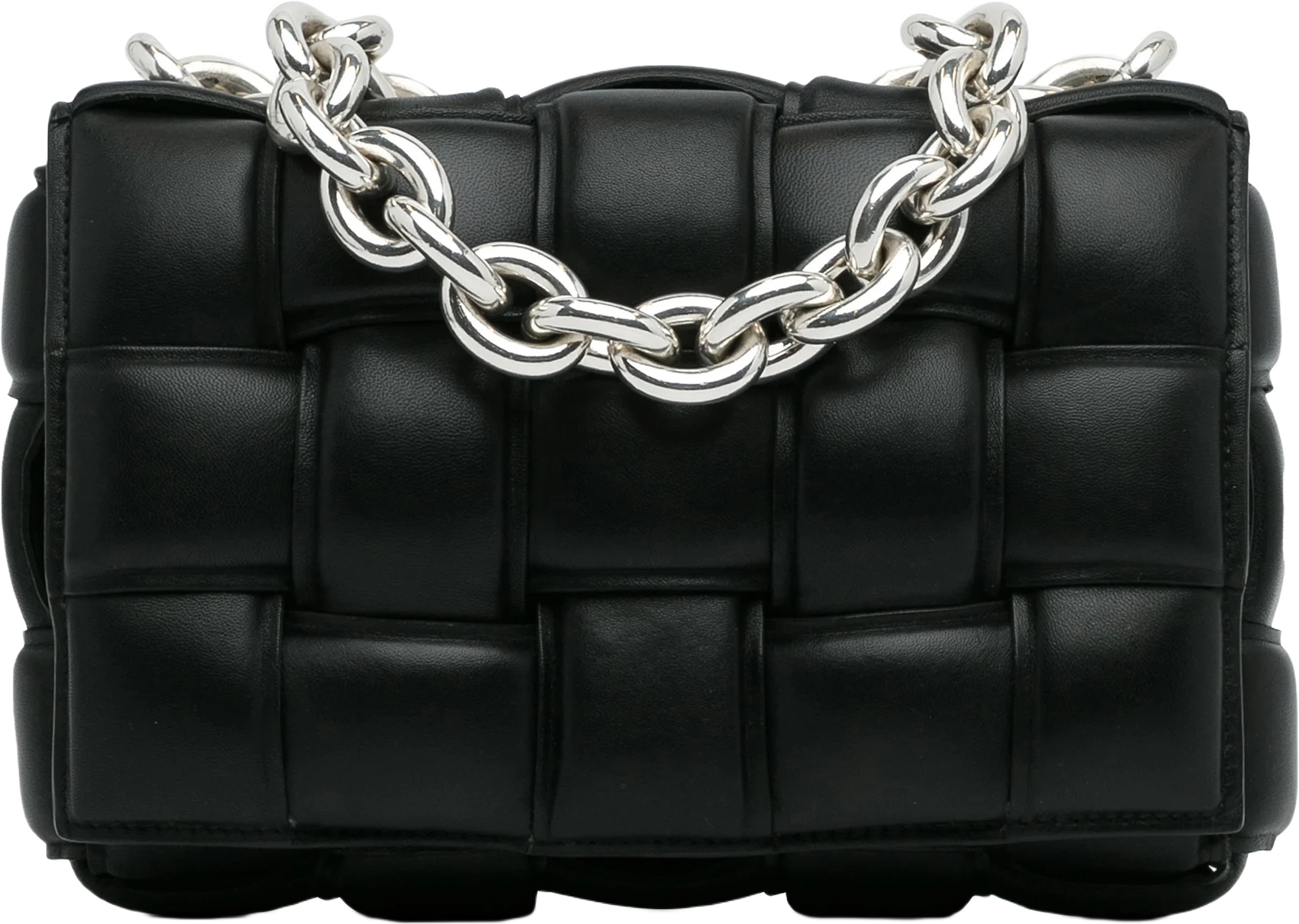 Bottega Veneta Maxi Intrecciato Padded Cassette Chain