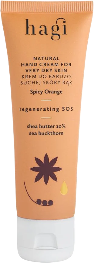 Natural Hand Cream For Very Dry Skin Spicy Orange