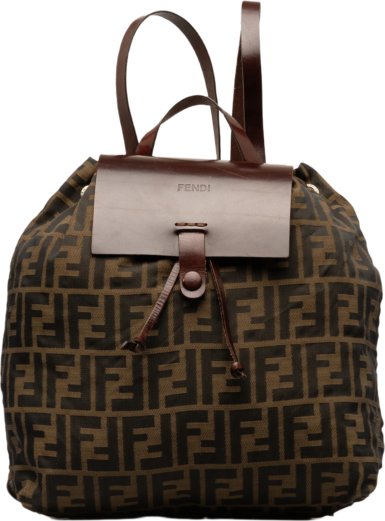 Fendi Zucca Canvas Backpack