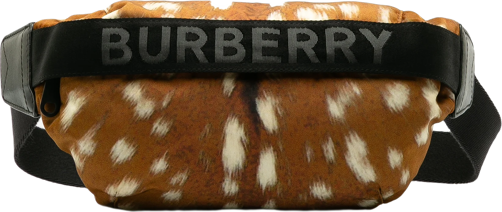 Burberry Logo Printed Nylon Belt Bag